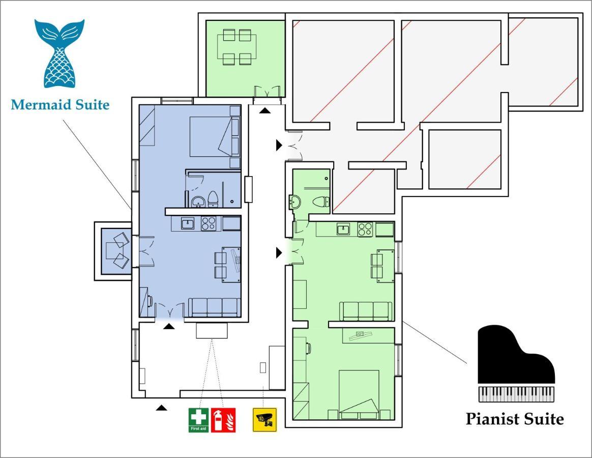 Niochori Heritage: The Pianist Suite Rhodes City Extérieur photo